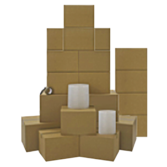 Moving Boxes & Moving Supplies in an easy to use Kit - Free Shipping - 15 Boxes & Packing Supplies
